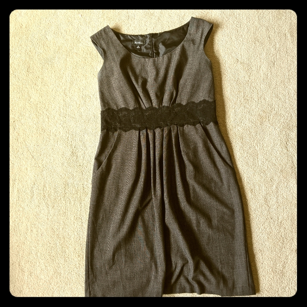 Business dress with pockets